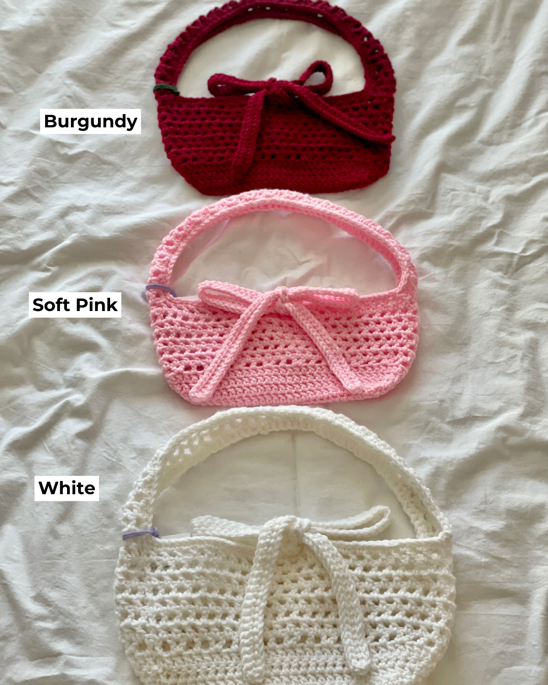 Medium Bow Shoulder Bag (Ready-to-Ship)