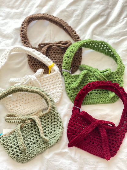 Small Bow Shoulder Bag (Ready-to-Ship)