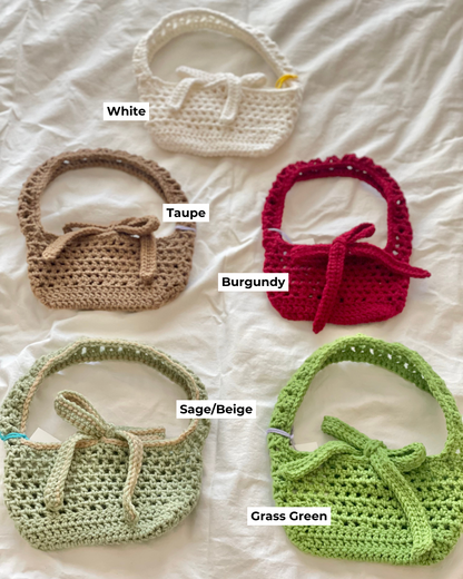 Small Bow Shoulder Bag (Ready-to-Ship)